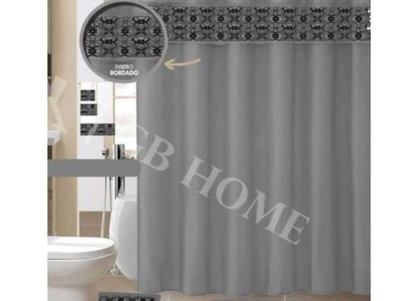 Cortina ploma de baño