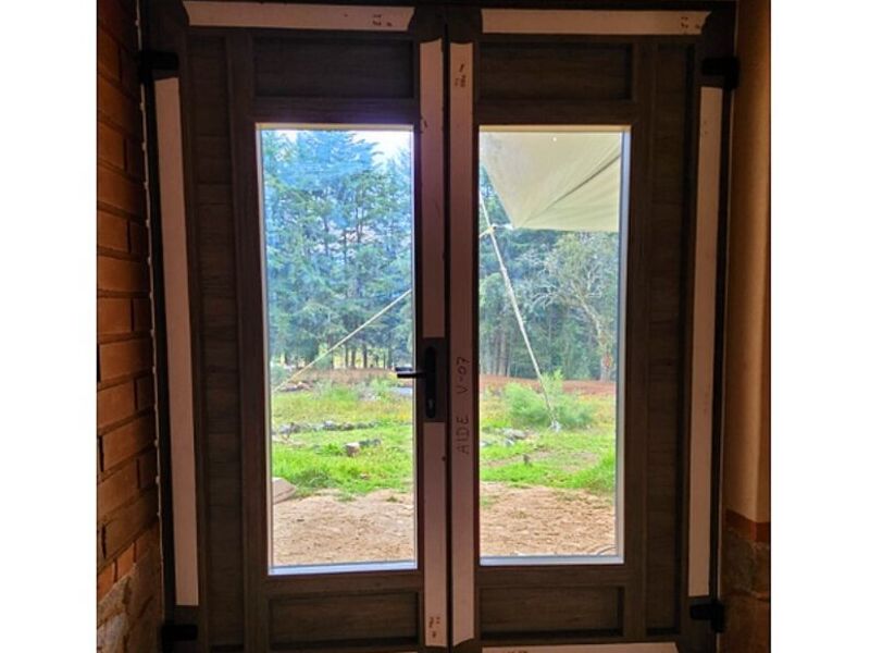 Ventana dos puertas cocina México