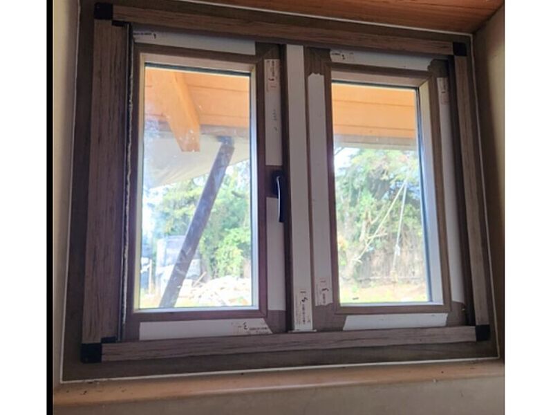 Ventana dos puertas para baño México