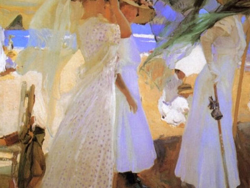 Bajo el Toldo Zarautz, Sorolla