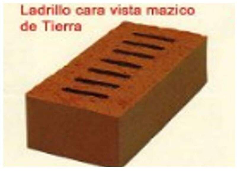 Ladrillo mazico de tierra