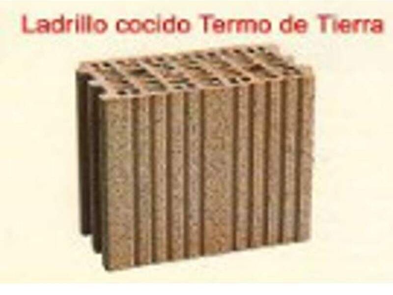 Ladrillo termo de tierra