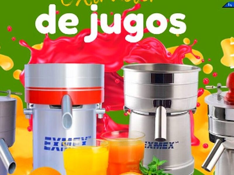 Extractor de jugos inoxidable México