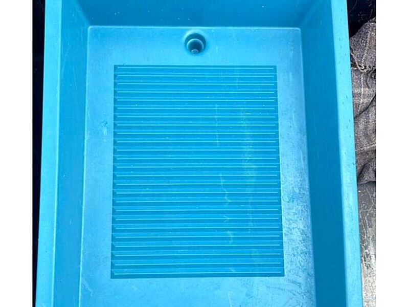 Lavadero azul México