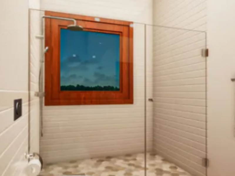 Puertas baño batientes méxico