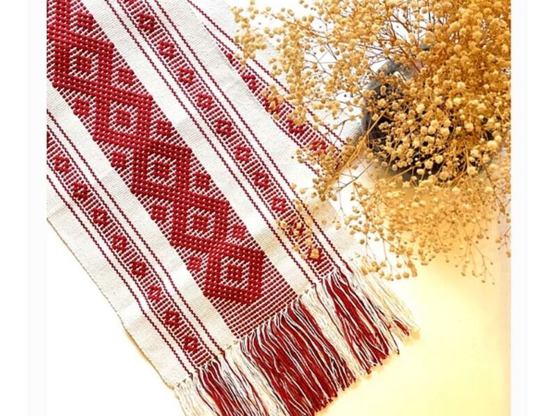 Camino Jalieza | Blanco/Rojo