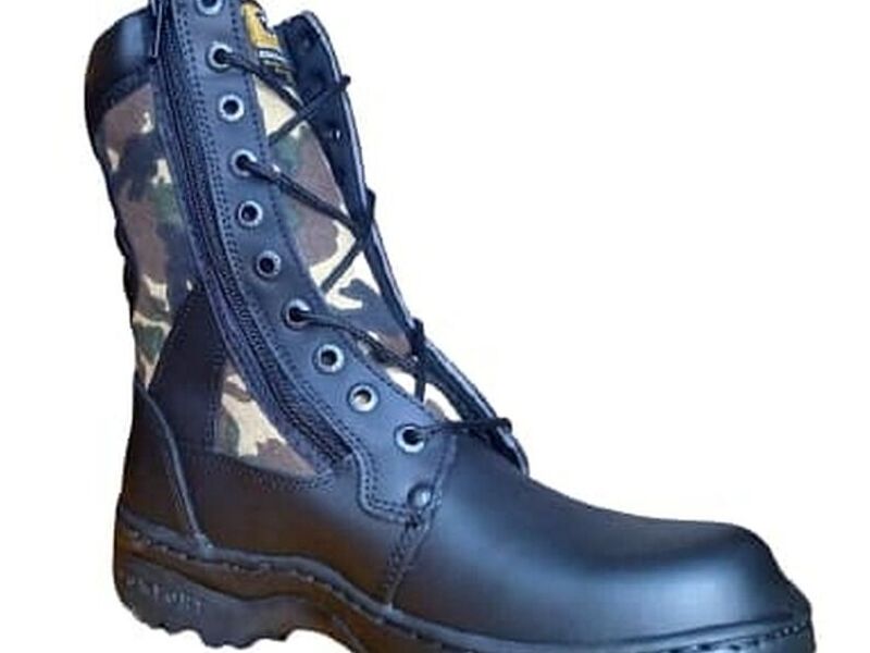 Bota industrial diseño militar México