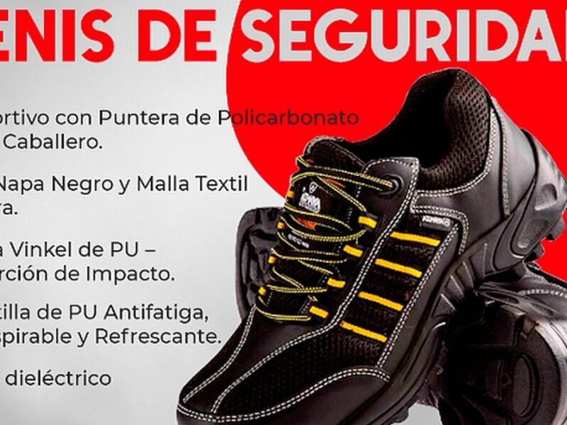Tenis de seguridad modelo 217PN México
