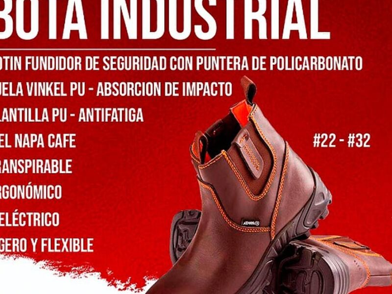Bota industrial modelo 114PCV México