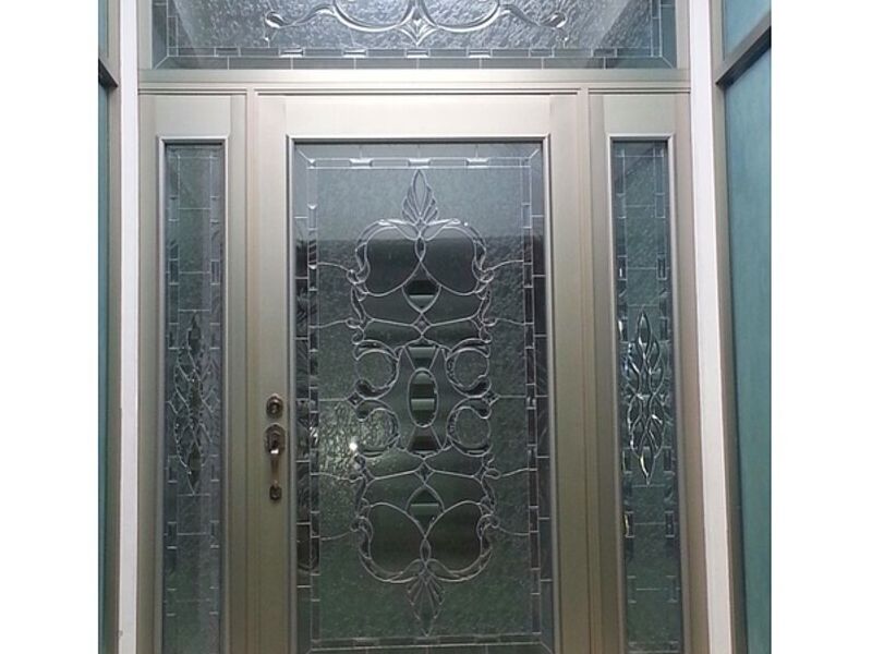 Puertas en aluminio y cristal Mx