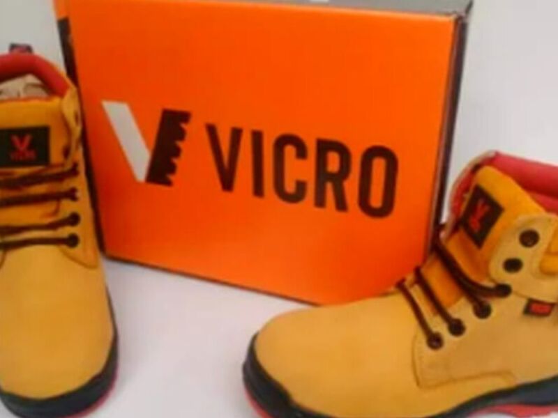 Bota industrial VICRO amarillo México