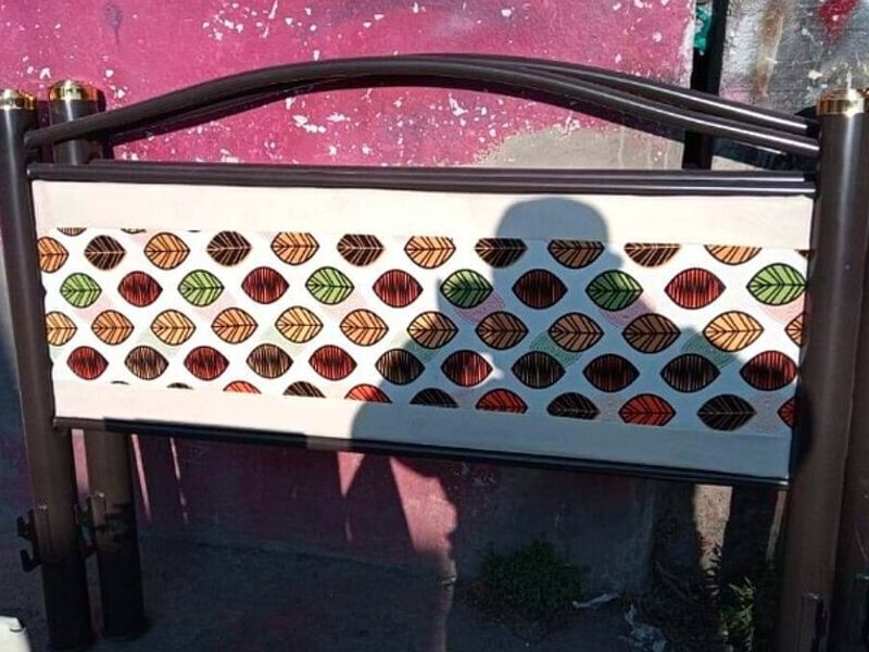Cama 1plz diseño hojas México