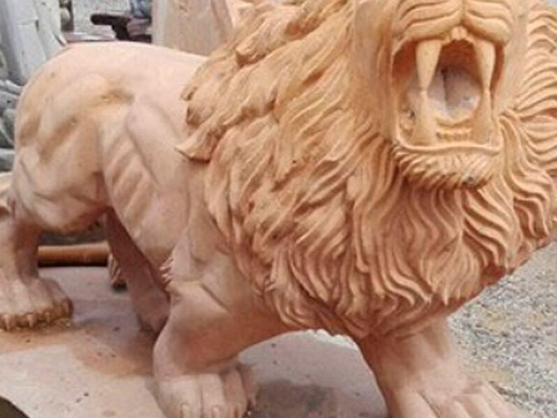 Escultura león México