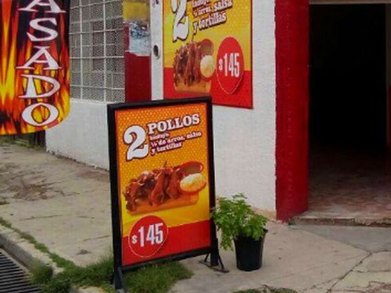 Caballete publicitario México