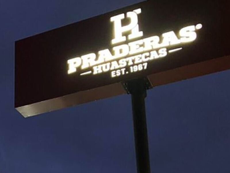 Letreros tipo paleta México