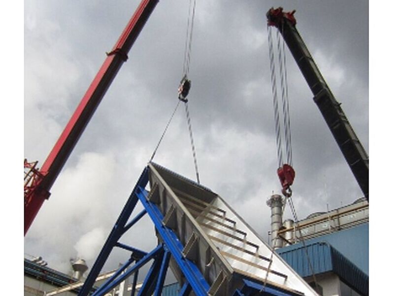 Grúa industrial 30 T CDMX México 