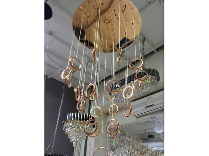 Candil colgante de aros México
