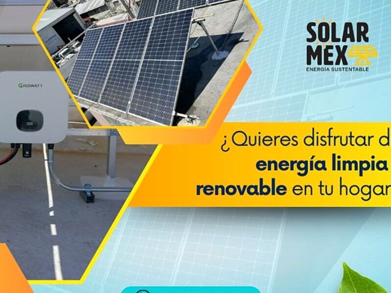 Panel solar residencial-Chihuahua
