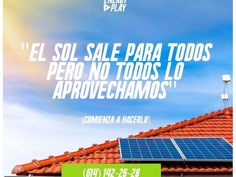 Panel solar para tu hogar -Chihua