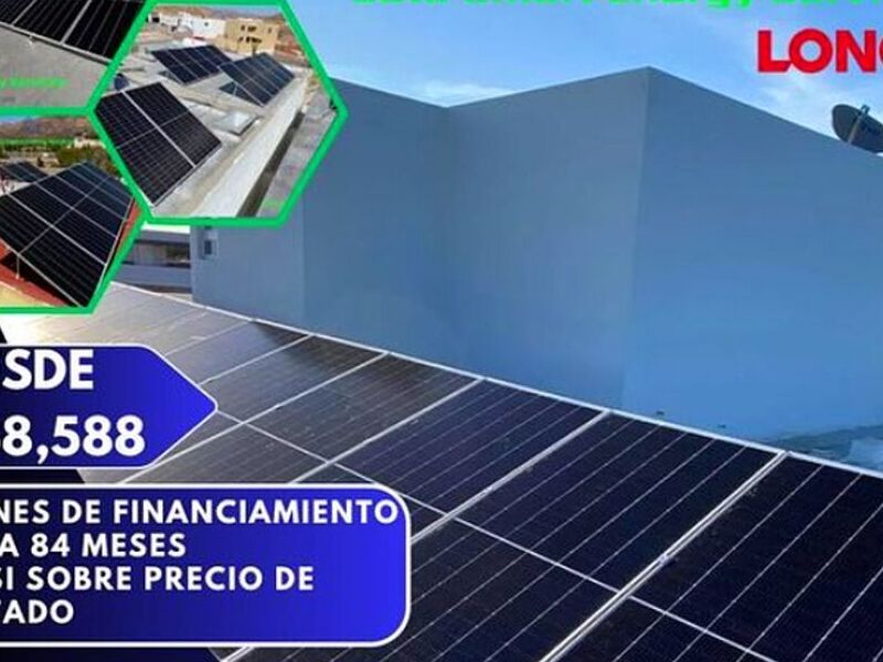 Paneles solares industriales-Chihuahua