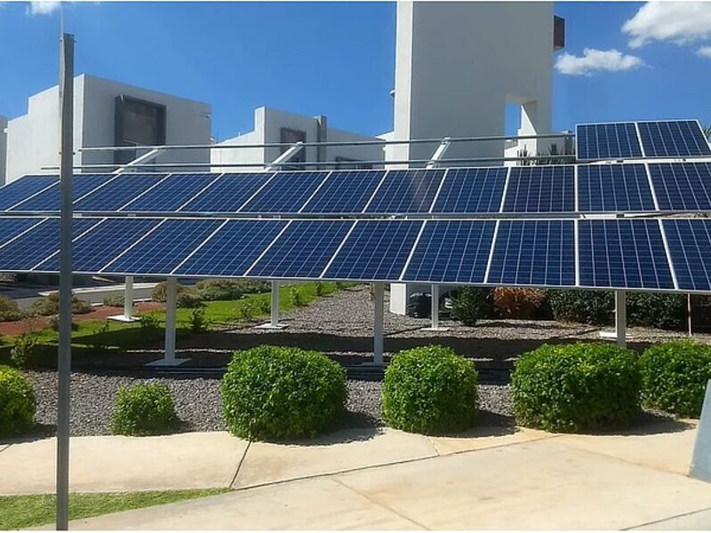 Paneles solares industriales-México