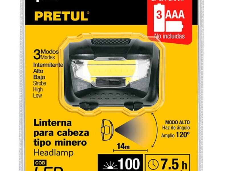 Linterna Minero LED Puebla