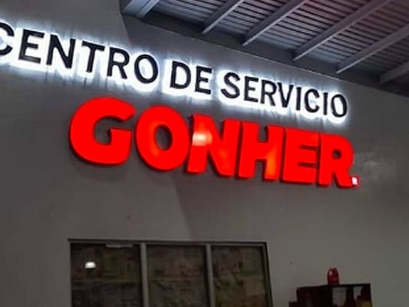 Letras 3D iluminadas