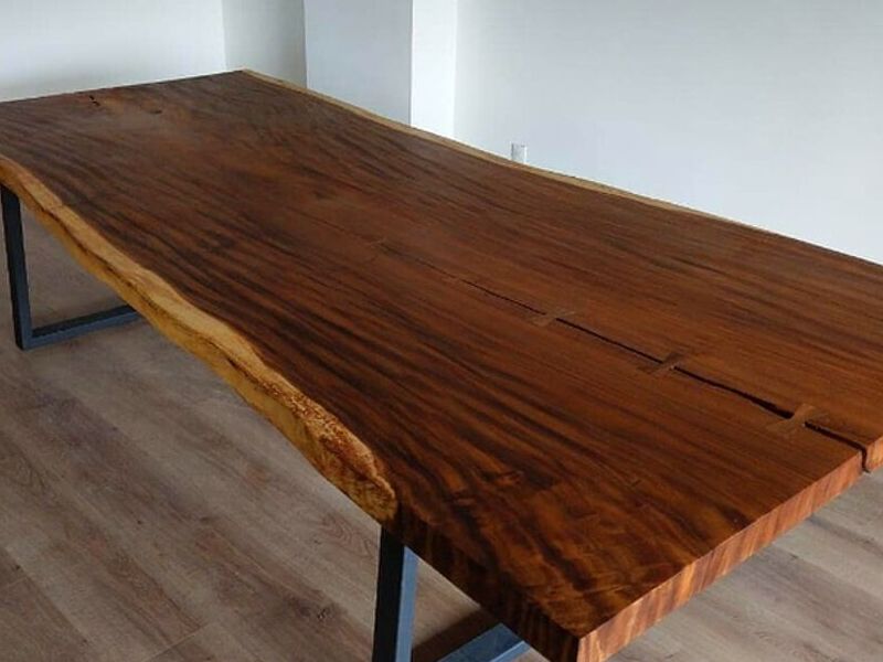 Mesa rectangular  restaurante CDMX