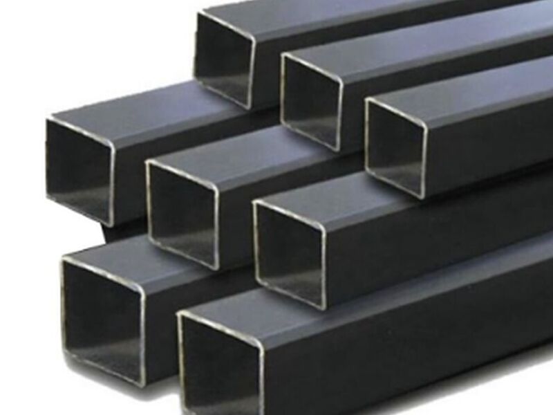 Tubo Estructural Negro Cuadrado México 