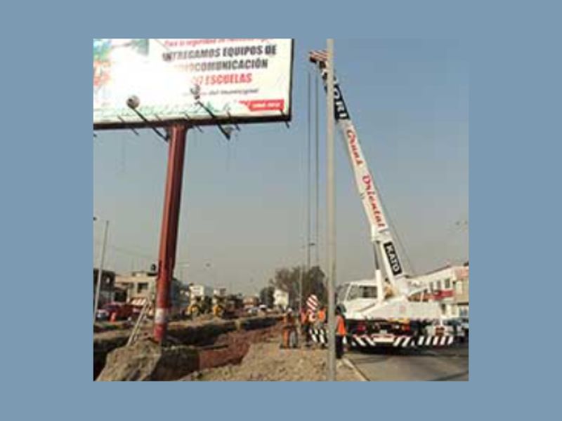 Gruas con plataforma Mexico