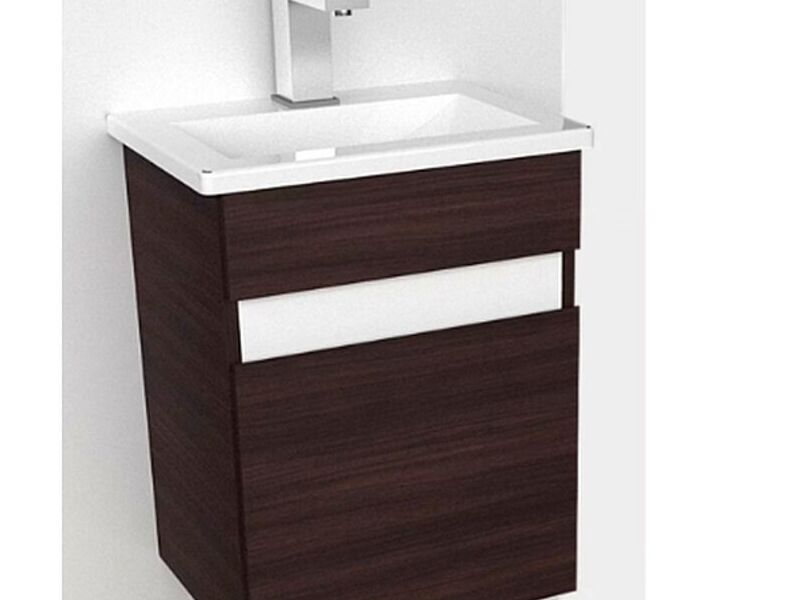  Mueble de baño chocolate México