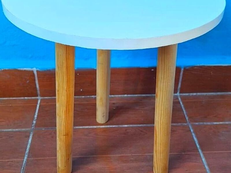 Mesa de madera redonda México