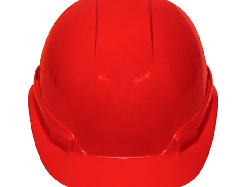 Casco de Seguridad Rojo México