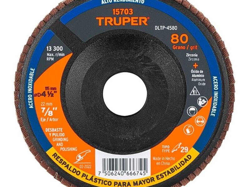 Disco 4-1/2" Laminado Aguascalientes
