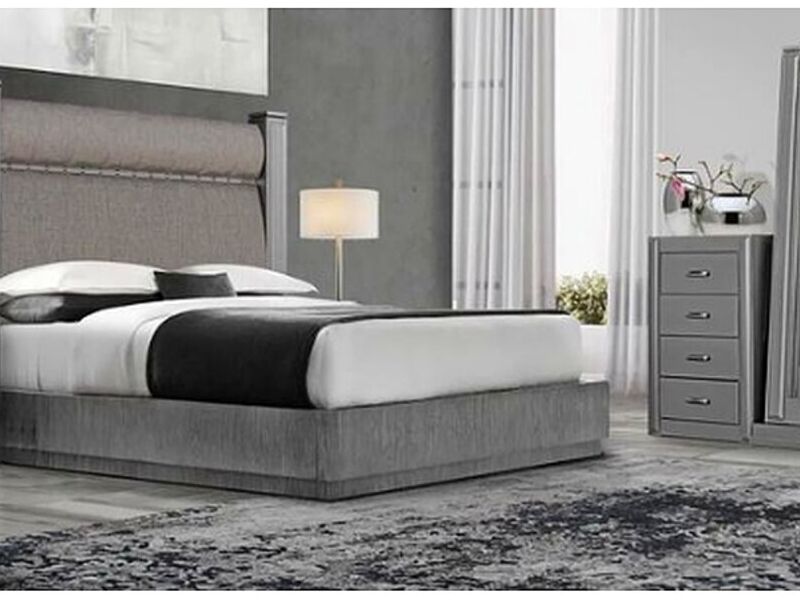 Cama Philadelphia Plateada México