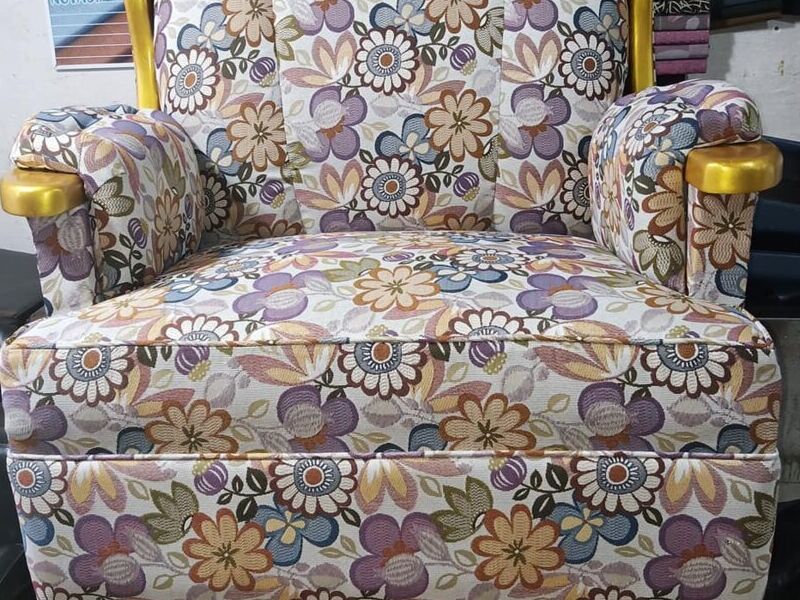 Sillón Sala Tapiz Flores Chetumal