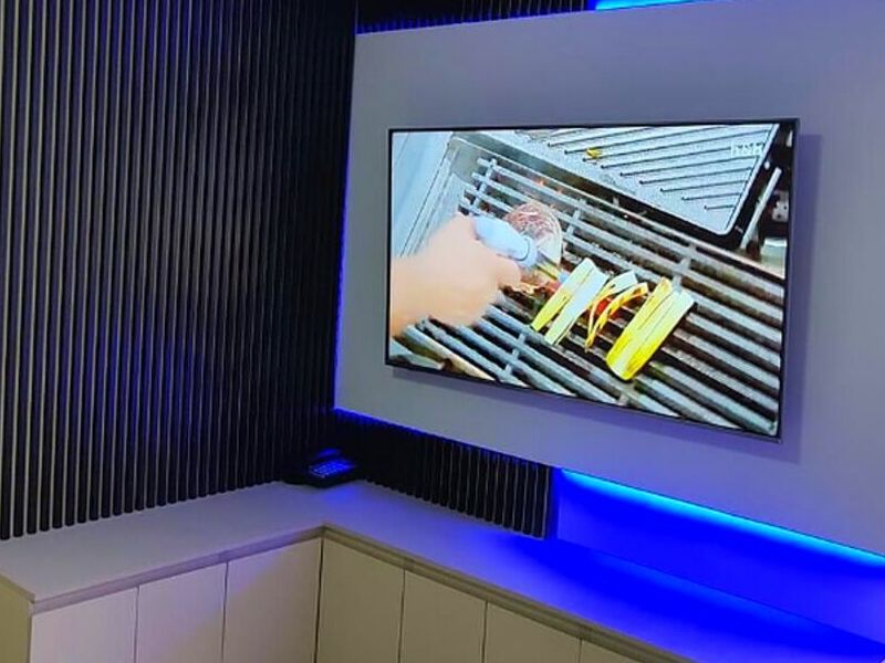 Mueble TV con luz México
