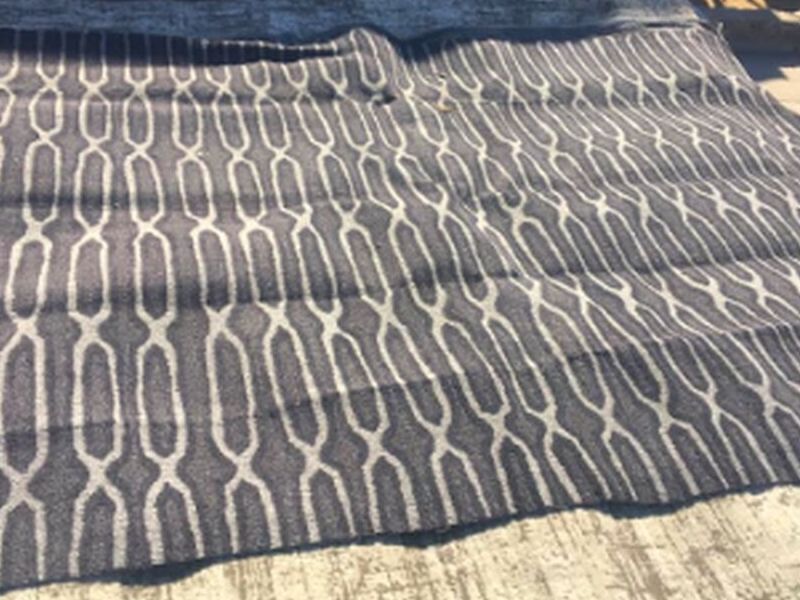 Alfombra optical gris México