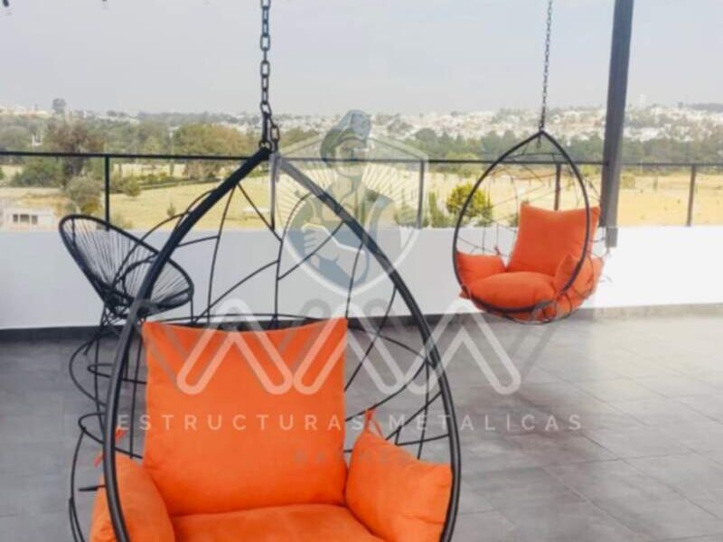 Silla Colgante Acero Puebla 