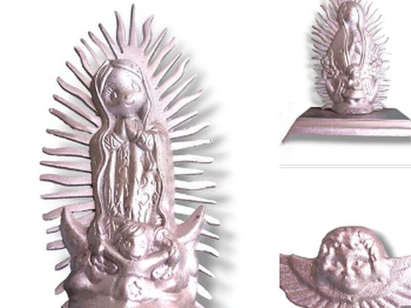 FIGURAS REGILIOSAS EN ALIMINIO COLADO