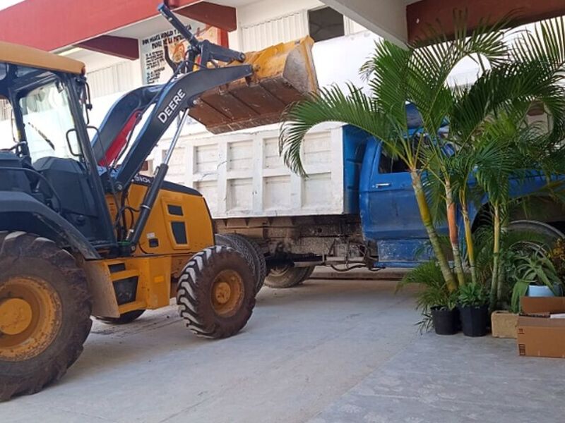 DESALOJO DE MATERIAL TULUM