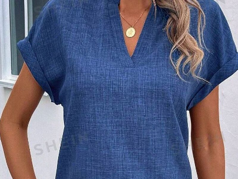 Blusa de cuello de muesca México