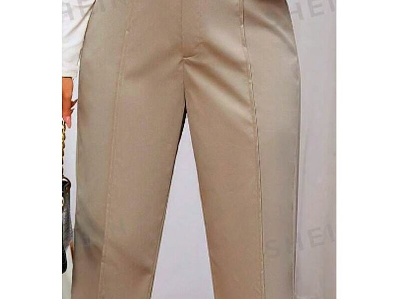 Pantalones talle alto con costura México