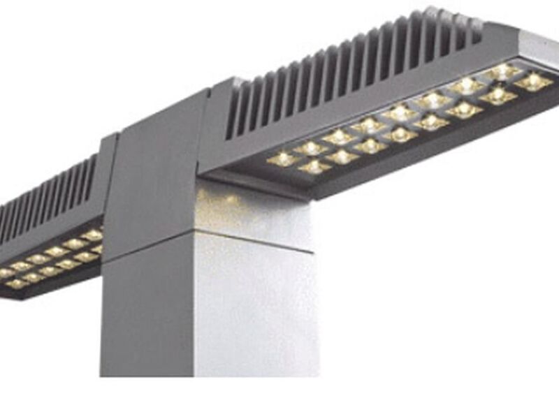 BOLARDO LED CON ARCO CRUZADO MEXICO