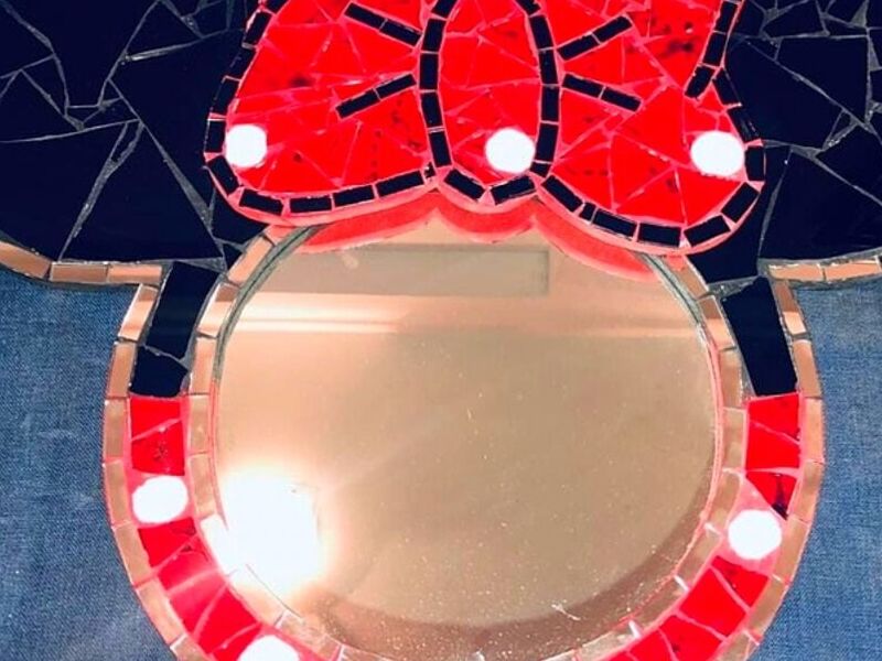 Decoración espejo infantil Mini Mouse México