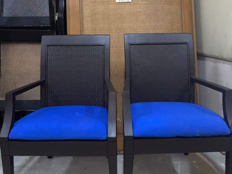 Juego Sillas Comedor Azul Cancún