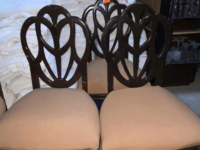 Juego Sillas Comedor Espaldar Flor Cancún