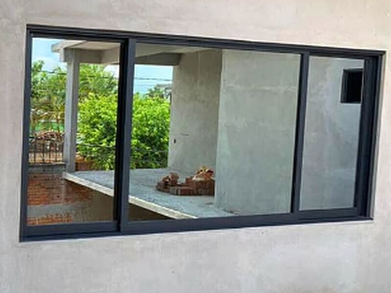 Ventana corrediza aluminio Mexico 