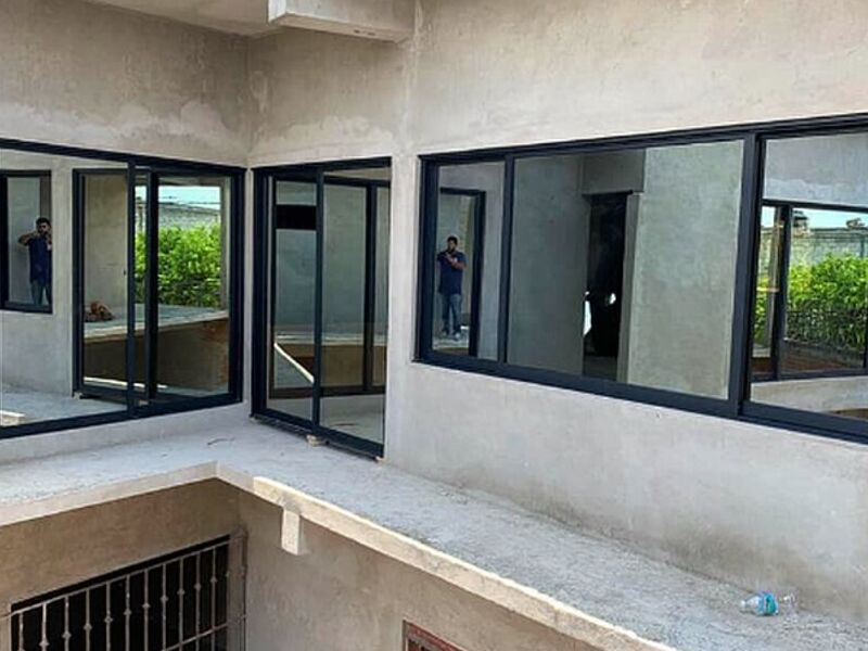 Ventana aluminio Negro Mexico 