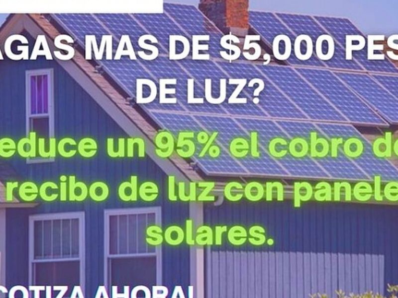 Green Power Panel solar Residencial-México